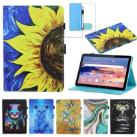 Cute Case For Samsung tab a 8 2019 cover PU Leather Protective Shell for Samsung Galaxy Tab A 2019 Case SM-T290 T295 T297 Coque