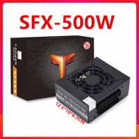 New Original PSU For MetalFish ITX SFX Rated 500W Peak 600W Switching Power Supply SFX-500W