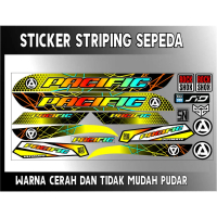 STIKER STRIPING VARIASI BIKE SEPEDA PASIFIC STIKER VARIASI-ALL NEW PASIFIC COD