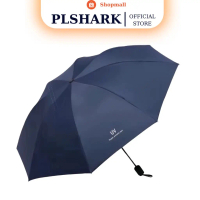 Ô dù che mưa PLSHARK phủ lớp chống tia UV 2 lớp [ Hàng Tốt ]