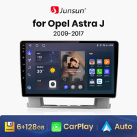 Junsun V1 AI Voice Wireless CarPlay Android Auto Radio for Opel Astra J 2009 - 2017 4G Car Multimedia GPS 2din autoradio