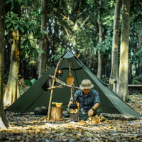 Onetigris Multiuse Raincoat Configurable Outdoor Tent TENTSFORMER Poncho Shelter 1500mm Waterproof 3 Season Single Tent