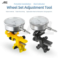 Portable Mechanical Watch Wheel Set Runout Measurement Adjustment Tool MTB Road Bike Wheel Repair Tool For 26 27.5 29 Inch 700C