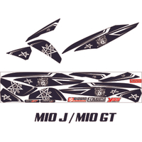 SETIKER MIO GT / MIO J VARIASI MEDUSA LIS STRIPING MIO J POLET SIMPLE / STICKER MOTOR MIO J/MIO GT S