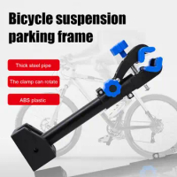 Foldable Bicycle Repair Stand Wall Mounted Workstand for Mountain Road Bike