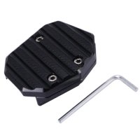 Motorcycle Large Kickstand Sidestand Foot Enlarger Extension Plate Pad for HONDA PCX125 PCX150 2018
