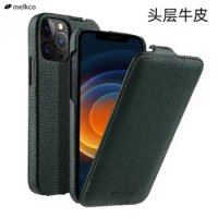 For Apple iPhone 11 Pro Max Phone Case Anti-knock Lichee Pattern Genuine Leather PC For iPhone 11PRO Hard Case Cover Up and down