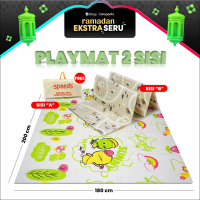 SPEEDS SNI K Playmate Bayi Karpet Lipat Playmat Matras Foam Tikar Anak-Anak XPE Ketebalan 027-15