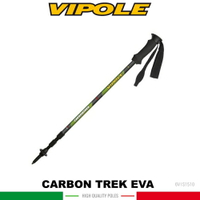 【VIPOLE 義大利 CARBON TREK EVA 登山杖《綠》】S-1510/手杖/爬山/健行杖