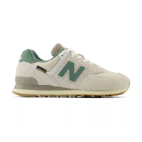 【NEW BALANCE】574 男鞋 女鞋 米灰綠色 麂皮 Cordura 抗撕裂 經典 休閒鞋 U574GDG