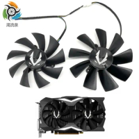 New 87MM GA92S2H DC12V 0.35A 100MM GAA8S2U 0.45A 4Pin For ZOTAC GAMING GeForce RTX2070 RTX 2070 OC Mini Video Card Cooling Fan