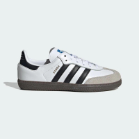 adidas 愛迪達 Samba OG C 中童 休閒鞋 運動 經典 復古 三葉草 皮革 穿搭 愛迪達 白(IE3677)