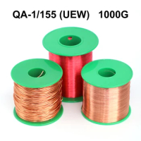1000g 0.06 0.07 0.08 0.1 0.2 0.3 0.4 0.5 0.65 0.7 0.8 mm Qa-1-155 Wire Enameled Copper Wire Magnetic Coil Winding High Temper