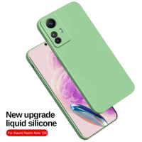 For Redmi Note 12S 4G Case Straight sideLiquid case For Xiaomi Redmi Note 12S mi Redmi Note 12S 1 2S Note12S Note1 2 S 12s Case