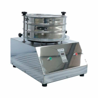 300mm Vibrating Sieve Shaker Small Sifter Sieving Machine Stainless Steel Vibrating Sieve