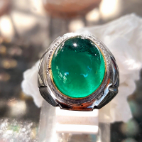 Cincin Batu Akik Permata Zamrud Zambia Asli Harga Murah