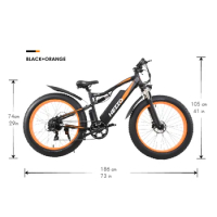EU UK US warehouse 48V 1000W E bike 26*4 inch Electric Mountain Bike Racing Fat tire electric Bicycle custom