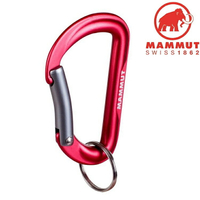 Mammut 長毛象 迷你鉤環/鑰匙圈扣環 Mini Biner Element 2210-01740 3071 紅/銀