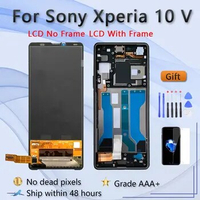 6.1" OEM LCD For Sony Xperia 10 V LCD Display Touch Screen Digitizer Assembly For Sony x10 V OLED Repair Parts Replacement