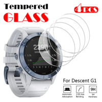 1-4PCS 9H Premium Tempered Glass for Garmin Descent G1 Smart Watch Clear HD Screen Protector Film Cover Smartwatch Accessories