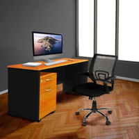 ตู้เลื่อน 2 ลิ้นชัก รุ่น 5PD662 ขนาด 47.2 x 51.6 x 60 ซม. สีเชร์รี - ดำ
