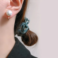 【Oni 歐妮】珍珠 螺旋式耳夾耳骨夾式耳環無耳洞耳扣耳窩夾(1對入)