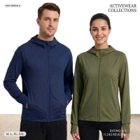 AIRism Jaket UV Protection Mesh Yoga Fitness Dry fit Polos