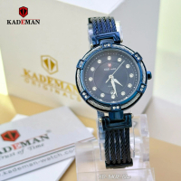Kademan Original Jam Tangan Analog KD-840 Jam Besi Kalis Air Tahan Karat Gaya Mewah Kasual Bisnes Su