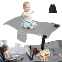 FOTN Toddler Airplane Bed Kids Seat Extender Travel Bed Safe Baby Plane Essentials Portable Long Tri