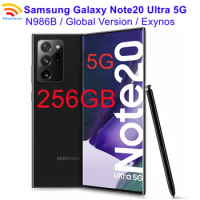Samsung Galaxy Note20 Ultra 5G Note20U N986B 12GB RAM 256GB ROM 6.9" Global Version NFC Exynos Original Unlocked 5G