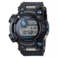 Casio Jam Tangan Pria Casio G-Shock Frogman GWF-D1000B-1JF with Water Depth Sensor DIgital Dial Rubb