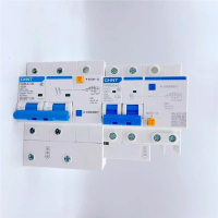 CHINT NXBLE 100MA 0.1A RCBO เบรกเกอร์ตัดกระแสไฟฟ้ารั่วแบบทำงานด้วยกระแสไฟฟ้ารั่ว สวิตช์แม่เหล็กความร
