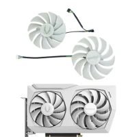 New GAA8S2U GA92S2U RTX3060 White GPU Fan for Zotac RTX 3060 Ti RTX 3060 AMP White RTX 3070 Dual Sided Graphics Card Cooler fan