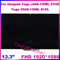 13.3“ 1080p For Lenovo Yoga C640 13 C640-13IML 81UE 81XL FHD Touch LCD Screen Digitizer Assembly Laptop 5D10S39625 5D10S39624