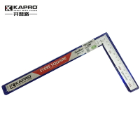 新品開普路KAPRO不銹鋼直角尺90度木工角尺300/500拐尺曲尺 加厚