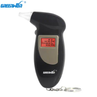 GREENWON digital alcohol tester breath alcohol tester breathalyzer breathalyser alcohol breath tester
