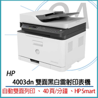 HP LaserJet Pro 4003dn 雙面黑白雷射印表機 (2Z609A) 取代 M402DN/M404DN/M406DN