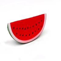 Fruit Simulation Watermelon Squishy Slow Rising Squeeze Toy Kawaii Squishy Kids Stress Relief Squeeze Toys Party Xmas Gift