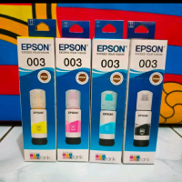 1 SET Tinta Printer 003 For Printer L1110 L3110 L3150 L5190