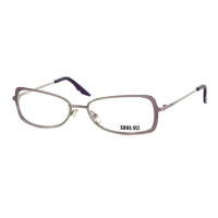 【ANNA SUI 安娜蘇】時尚經典漸層造型平光眼鏡(紫 AS04102)