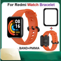 Watch Band PMMA Screen for Redmi watch Bracelet Strap Replacement Watchband Protectors Film for Mi Watch Lite Wrist Watches Belt