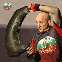 【SUPLES】保加利亞訓練包Original真皮系列37lbs-L(牛角包 肌耐力 核心訓練 柔道 角力 格鬥運動)