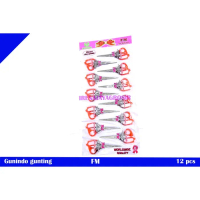 GUNINDO Gunting Kertas FM / Gunting Kain Stainless Steel - Satuan