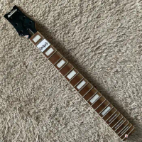 LP Guitar Neck Maple with Rosewood 22 Frets Trpezoid Inlay DIY Guitar Parts Original and Genuine Ibanez GIO Authorised DN024