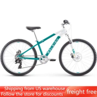Bikes Eva 24 Kids Hardtail Mountain Bike for Girls Youth 8-12 Years Old Freight Free Adult Bicycle Road Men Cycling Sports