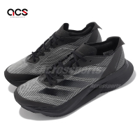 adidas 慢跑鞋 Adizero Boston 12 M 男鞋 黑 灰 馬牌輪胎底 運動鞋 馬拉松 愛迪達 ID5985