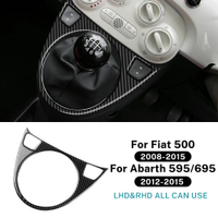 aimey สติกเกอร์คาร์บอนไฟเบอร์แท้สำหรับ Abarth 595/695/Fiat 500C 2012-2015 และ Fiat 500 2008-2015 สำห