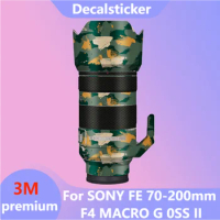 For SONY FE 70-200mm F4 MACRO G 0SS II Lens Sticker Protective Skin Decal Film Anti-Scratch Protector Coat SEL70200G2 70-200/4G2