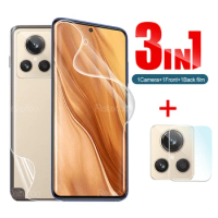 3in1 Hydrogel Front Back Screen Protector For Realme GT Explorer Master GT NEO2 5G/NEO3 Camera Protector For Realme GT NEO GT2