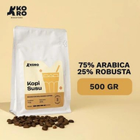 Biji Kopi Susu Blend Premium No. 3 - 75% Arabika 25% Robusta - Koro Roasters 500gr